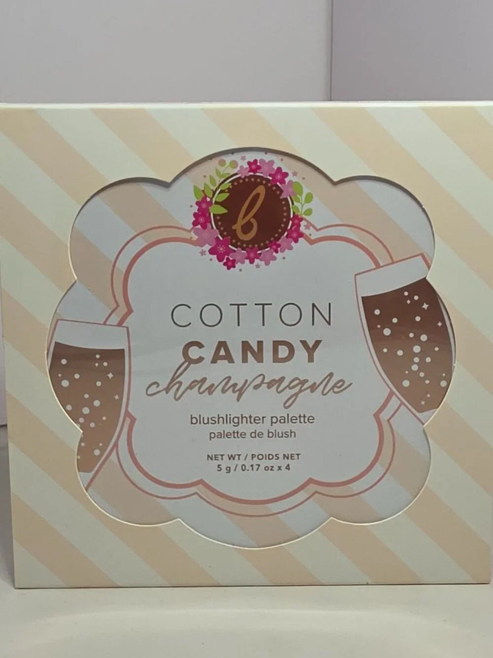 Beauty Bakerie COTTON CANDY CHAMPAGNE Blushlighter PALETTE